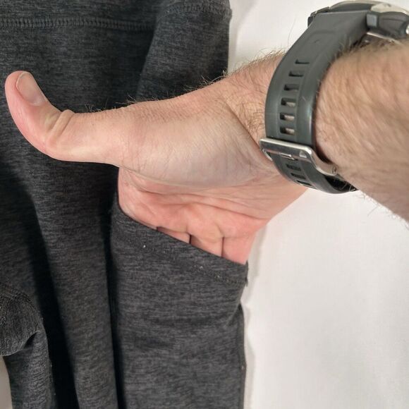 Offline by Aerie Leggings Women's Medium Dark Grey Heathered Pull On High Rise - Picture 3 of 7